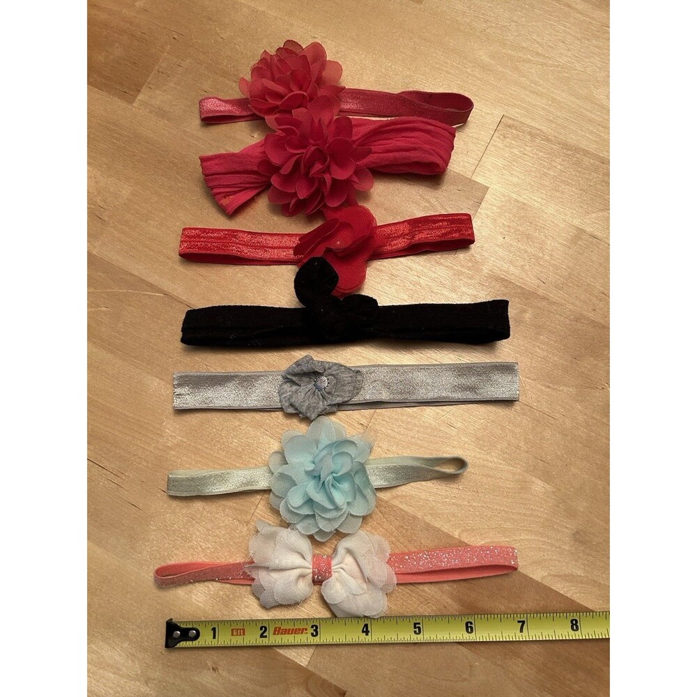 Baby Girl Headband Lot of 7